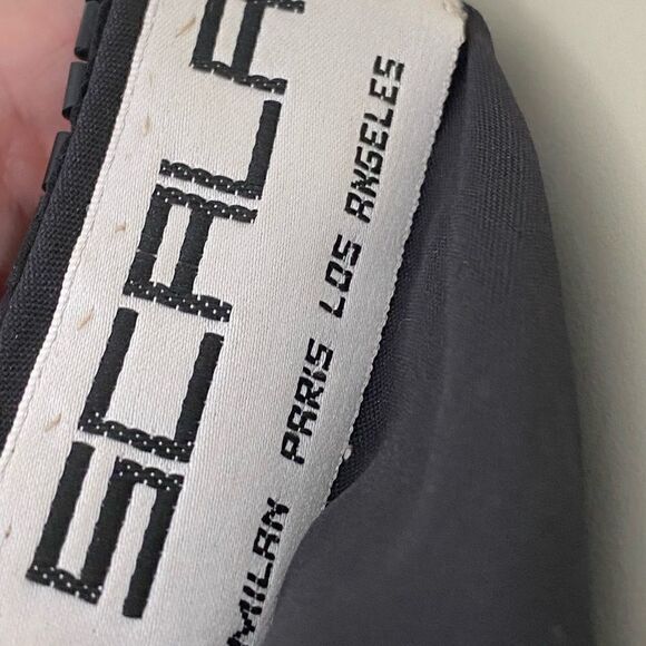 Vintage Scala Women's Bead Embellishments Scalloped Neck Back Cut-Out Dress - Picture 4 of 11